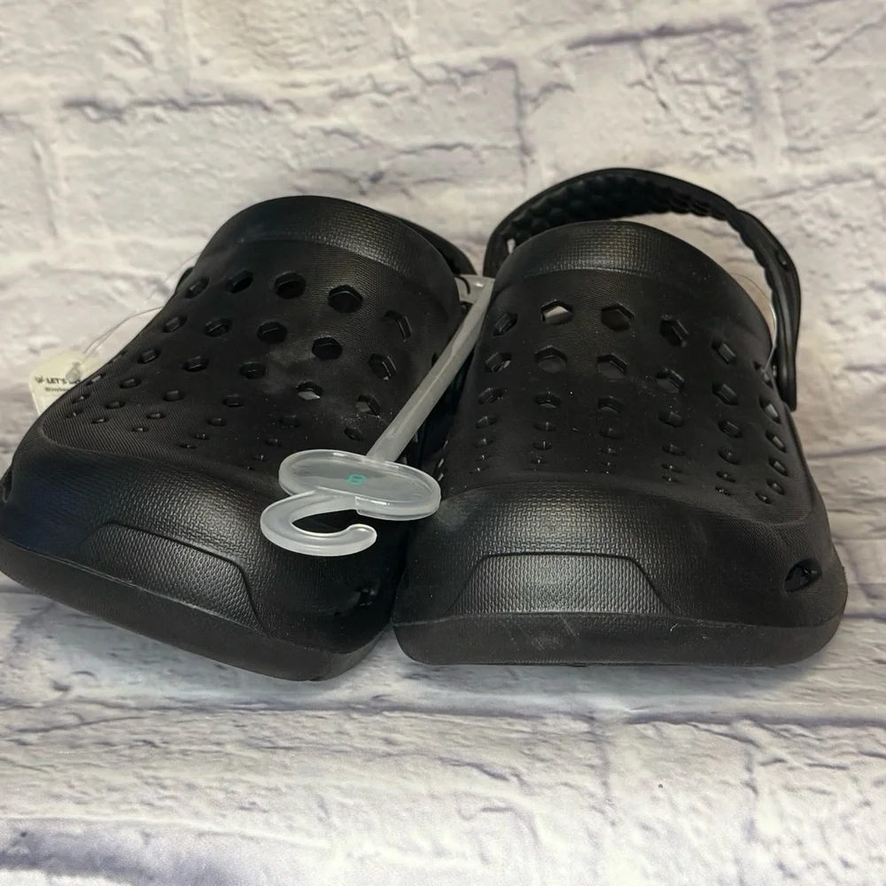Men's Black Clogs